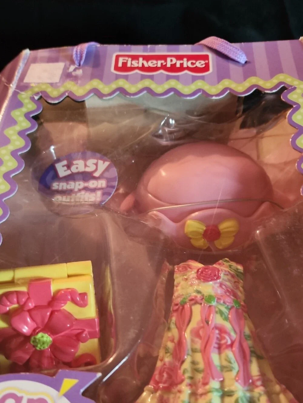 Fisher-Price Snap 'n Style Birthday Party Outfit - Purple & Pink